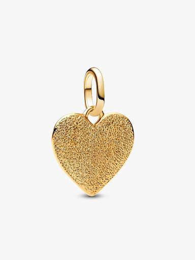 Engravable Heart Medallion Charm