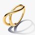 Organically Shaped Infinity Ring Organically Shaped Infinity Ring