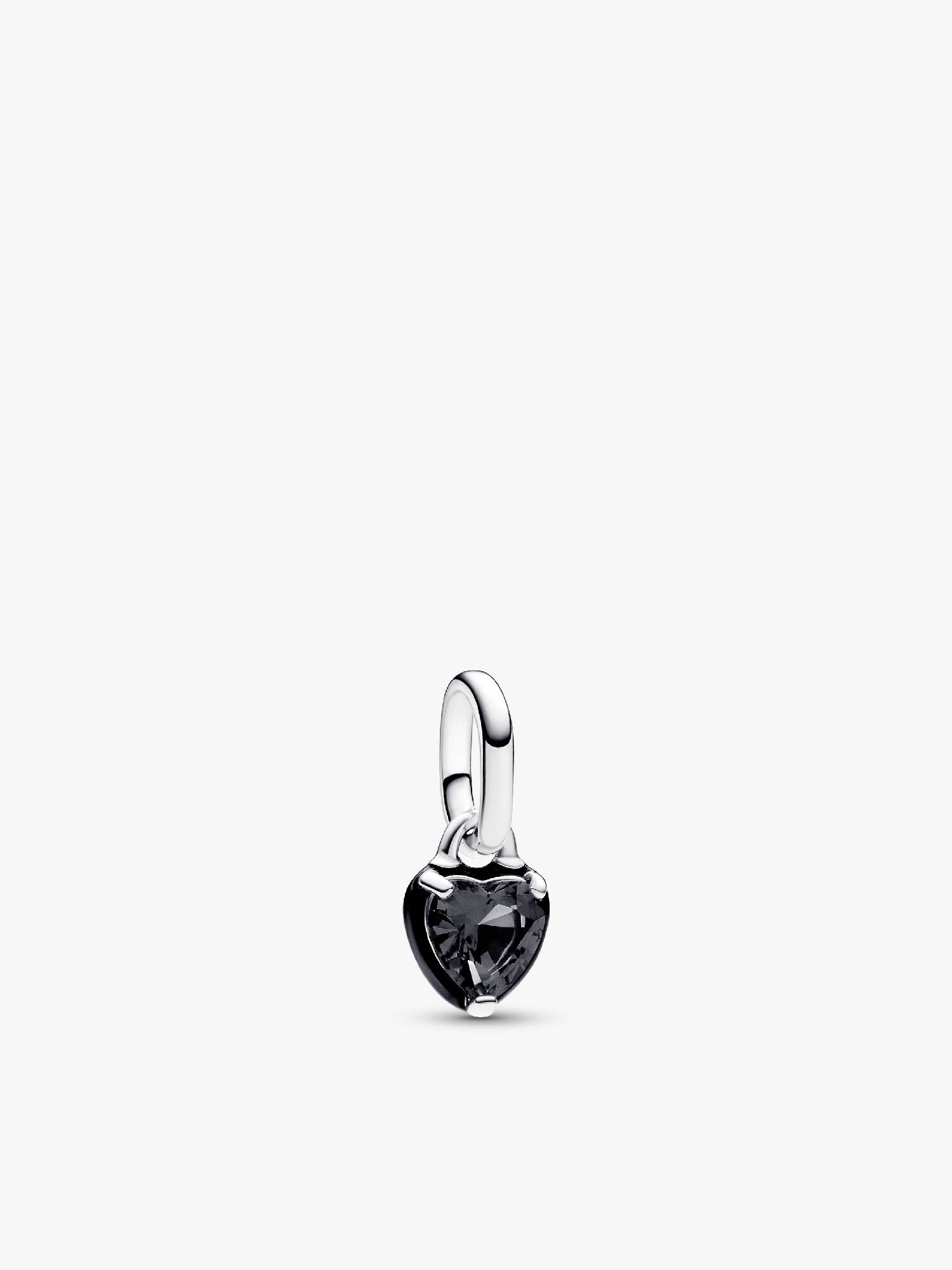 Pandora ME Black Chakra Heart Mini Dangle Charm