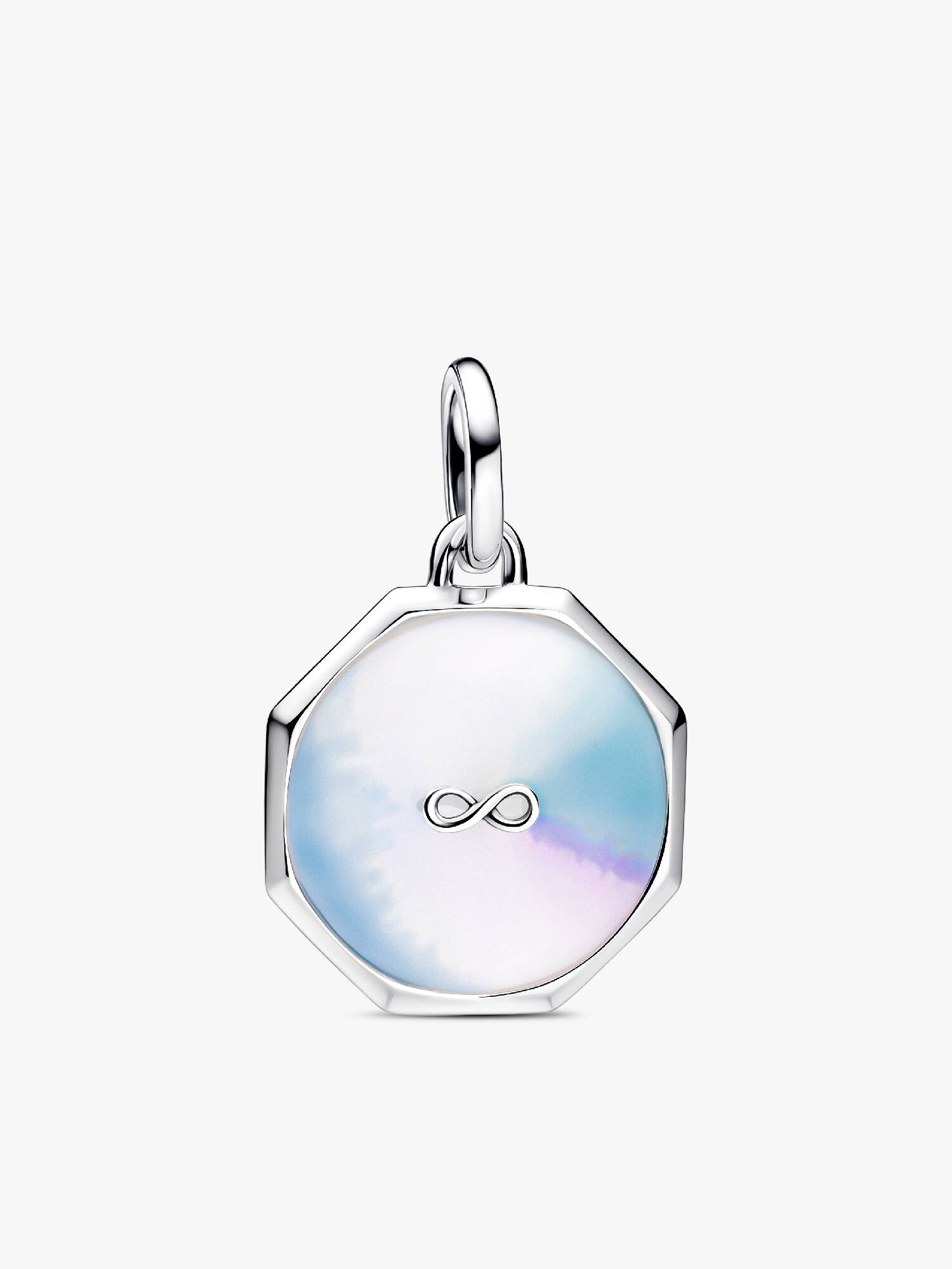 Infinity Medallion Charm