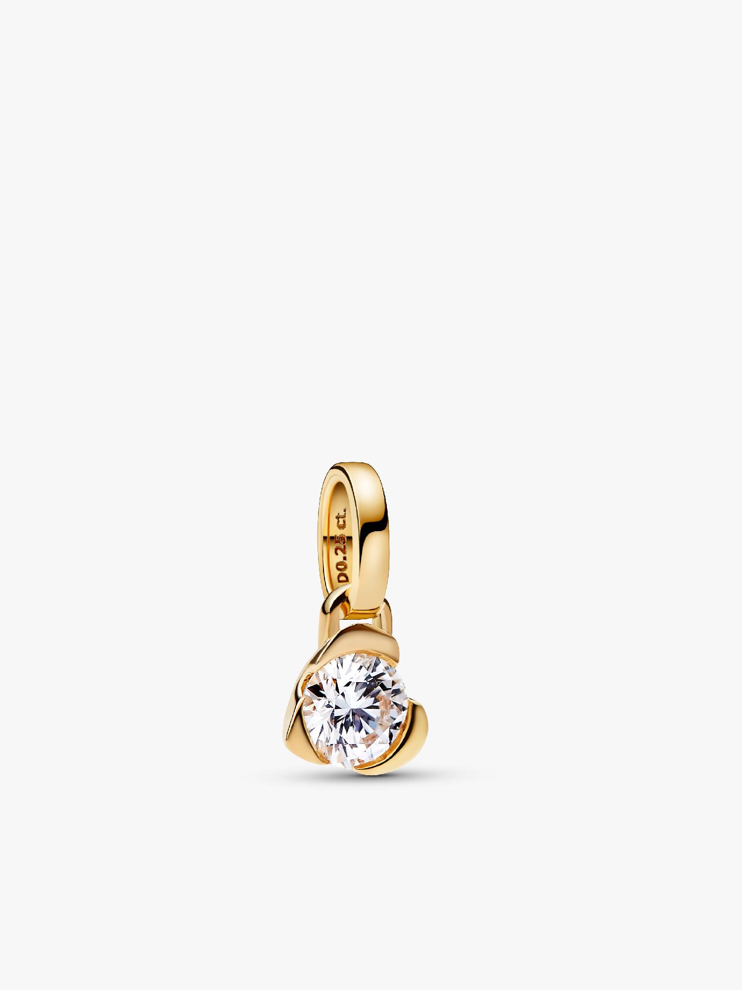 Lab-Grown Diamond Heart Pendant