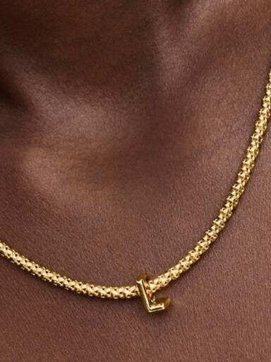 Letter L Alphabet Mini Charm