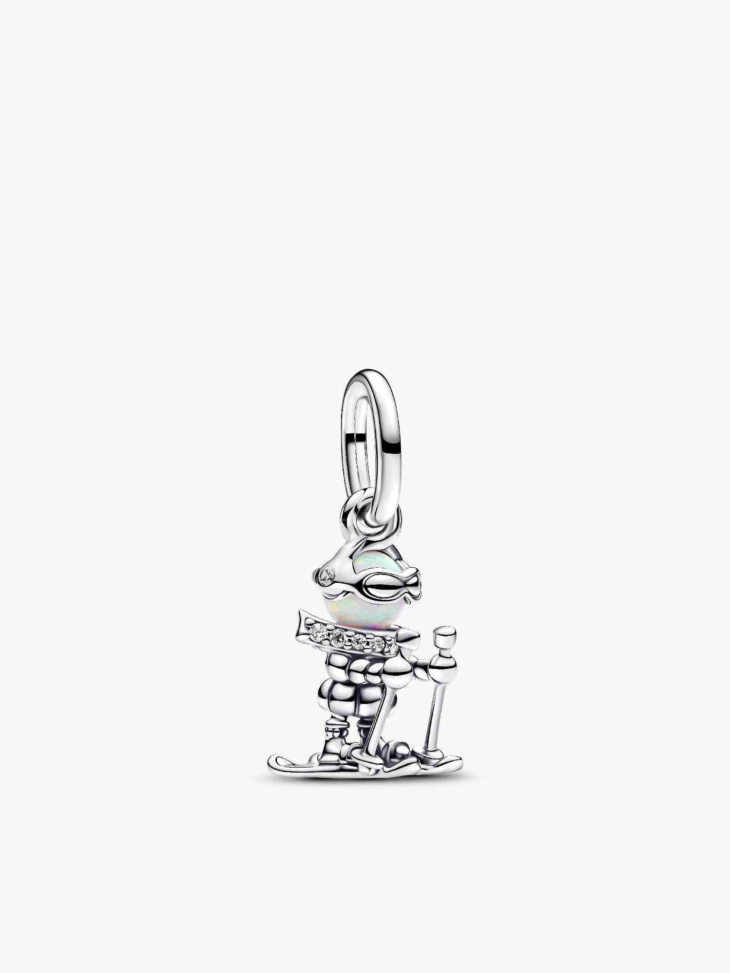 Skier Dangle Charm