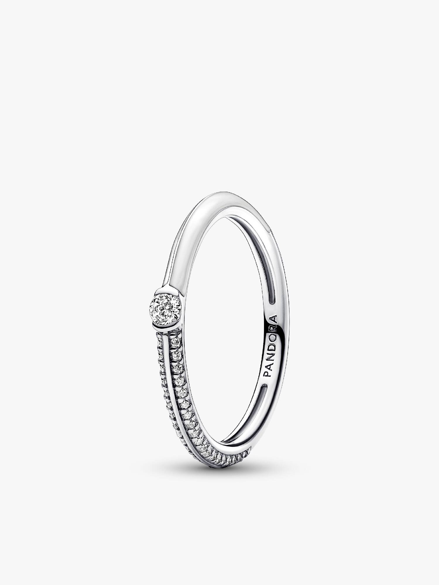Pavé & White Dual Ring