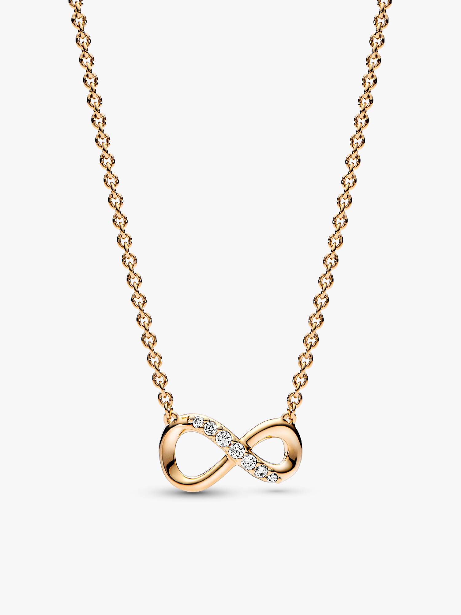 Sparkling Infinity Collier Necklace
