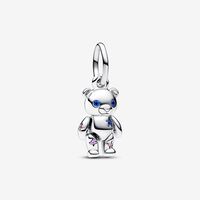 Movable Teddy Bear Dangle Charm | Sterling silver | Pandora AU