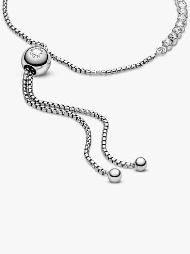 Sparkling Slider Tennis Bracelet