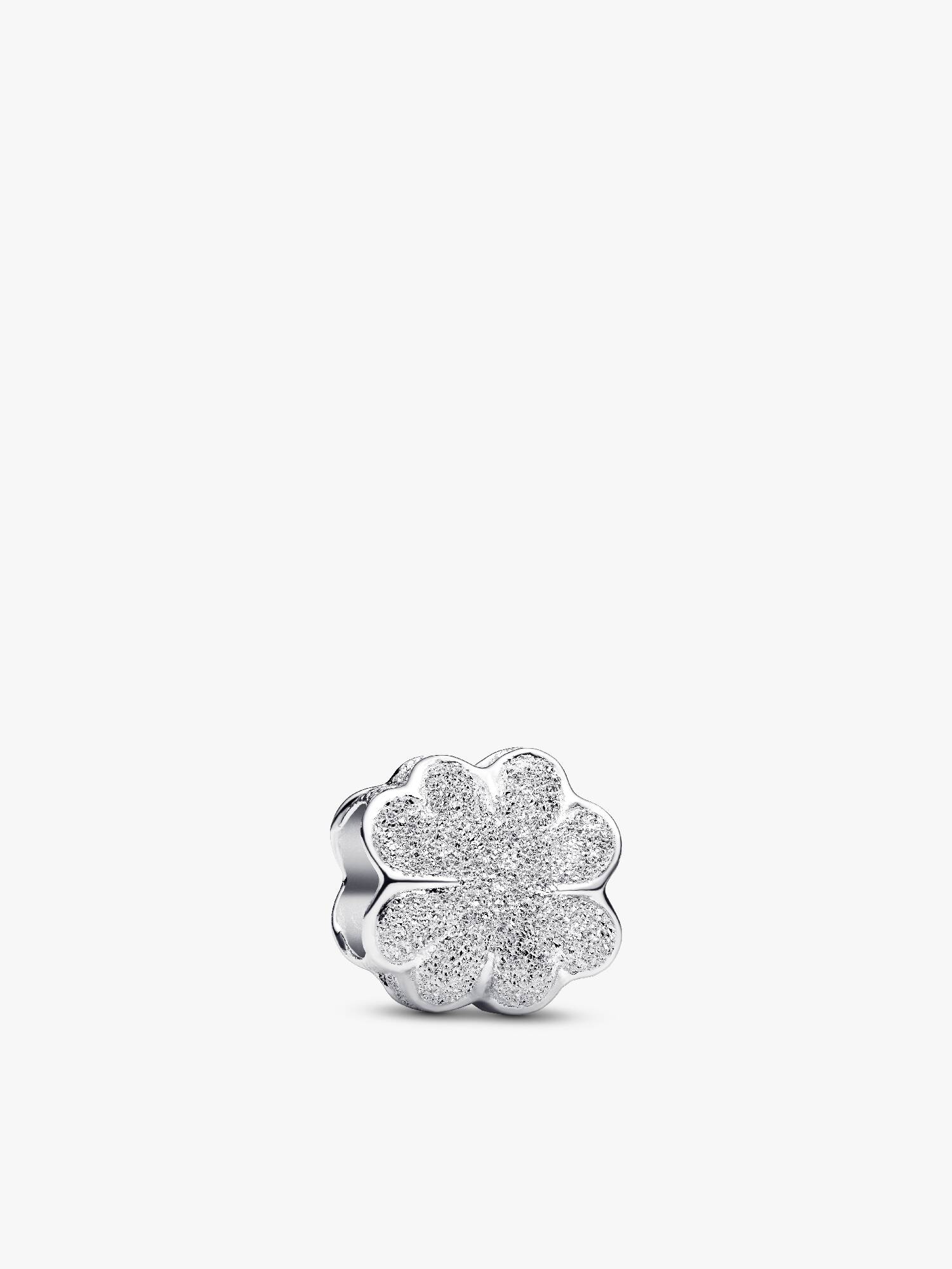 Textured Clover Mini Charm