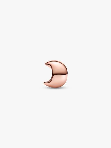 Moon 14k rose gold-plated mini charm
