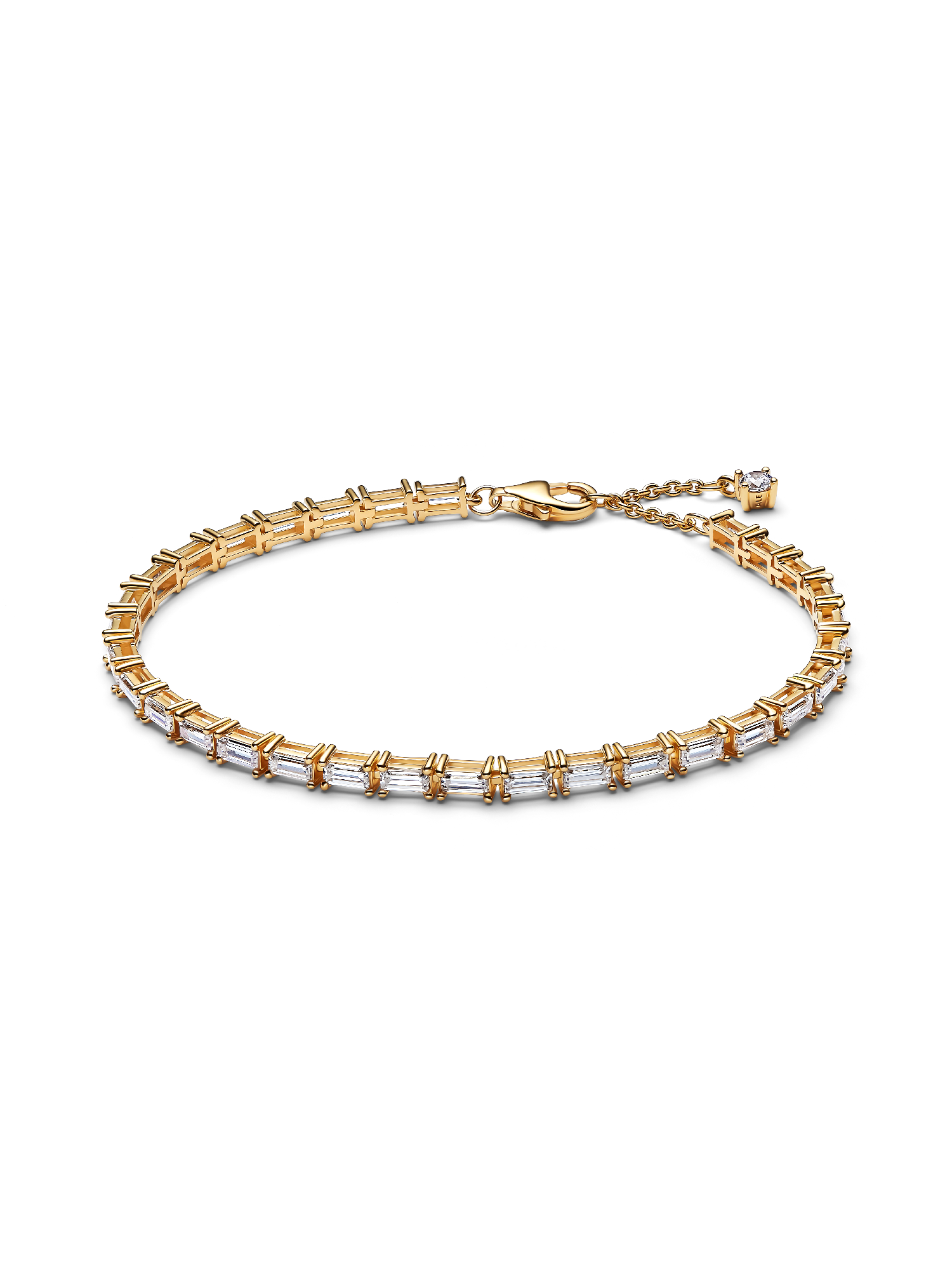 Sparkling Baguette Tennis Bracelet