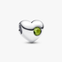 Engravable August Crystal Birthstone Heart Charm Engravable August Crystal Birthstone Heart Charm