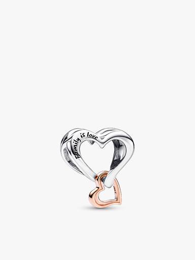 Infinity Heart Charms Set
