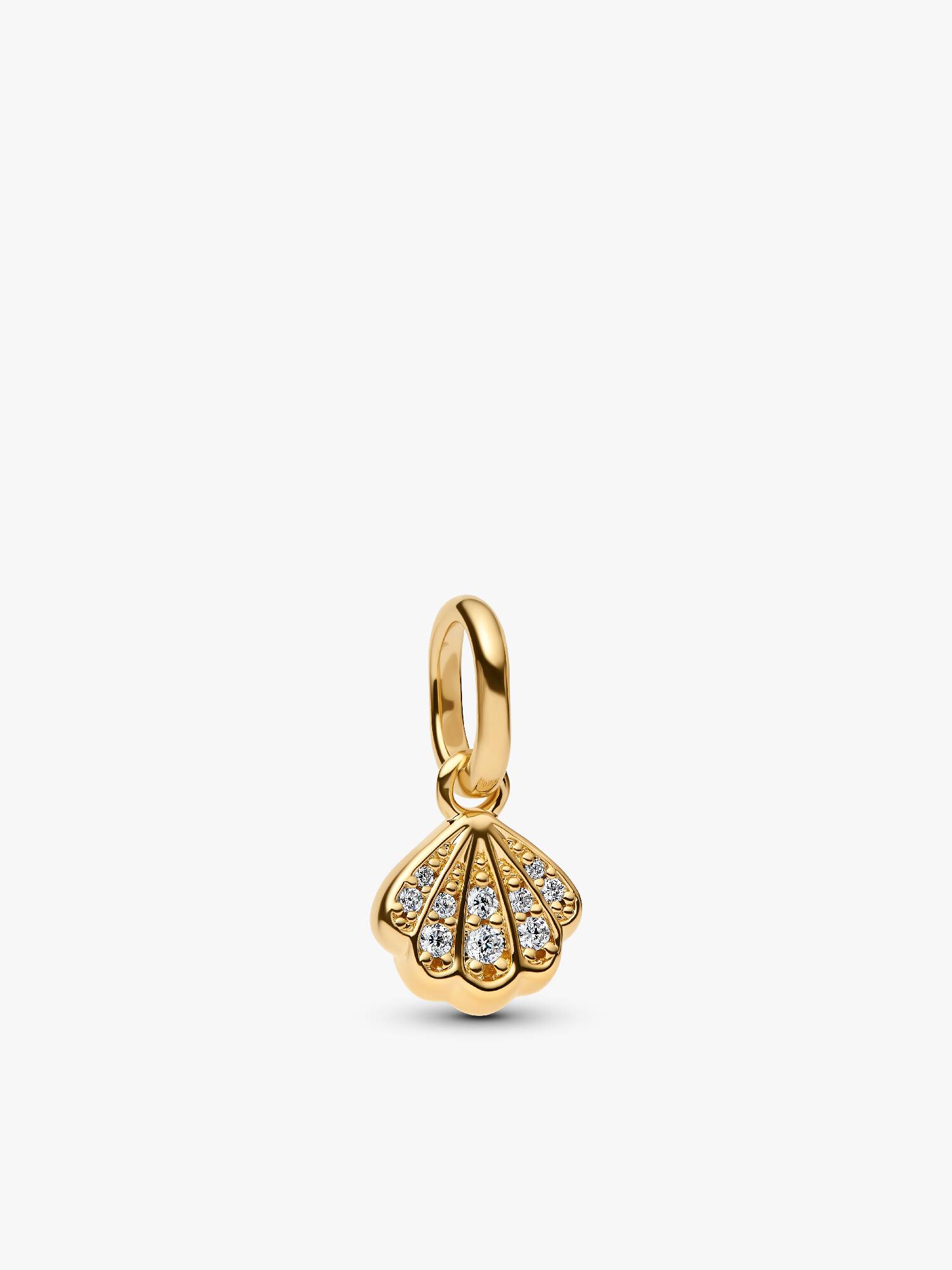 Sparkling Shell Mini Dangle Charm