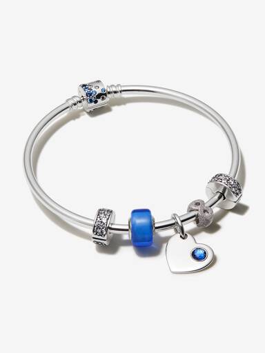 Celestial Moments Bangle Value Silver Set