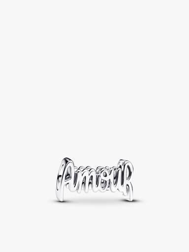 Amour & Heart Padlock Bracelet Set