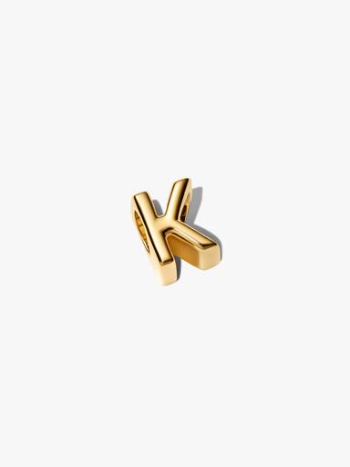 Letter K Alphabet Mini Charm