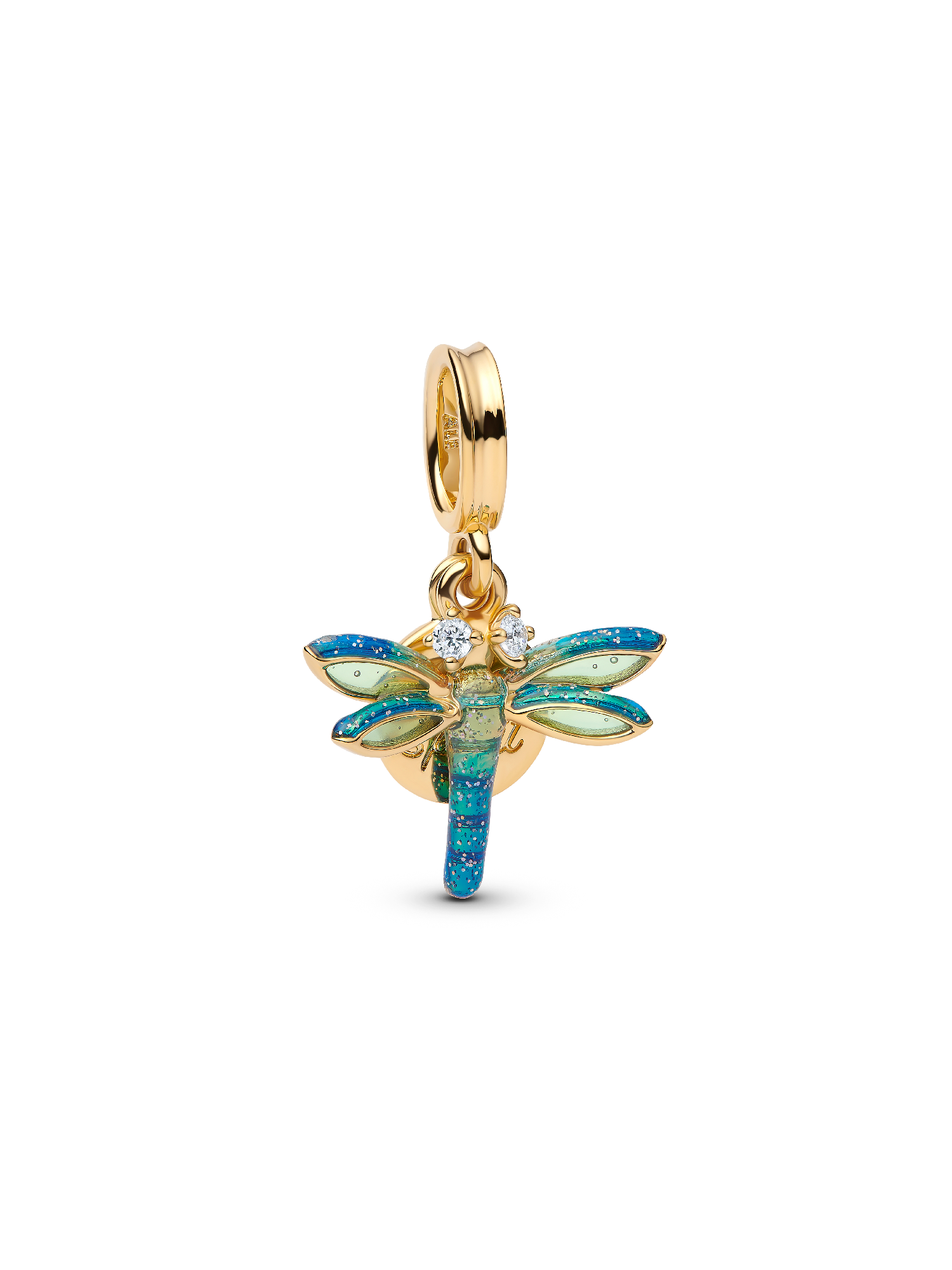Dragonfly Double Dangle Charm