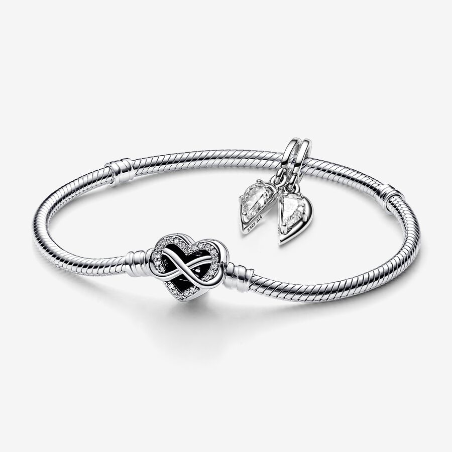 Splittable Mother & Daughter Charm & Bracelet Set image number 0