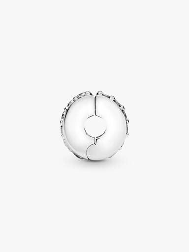 Clear Sparkling Row Clip