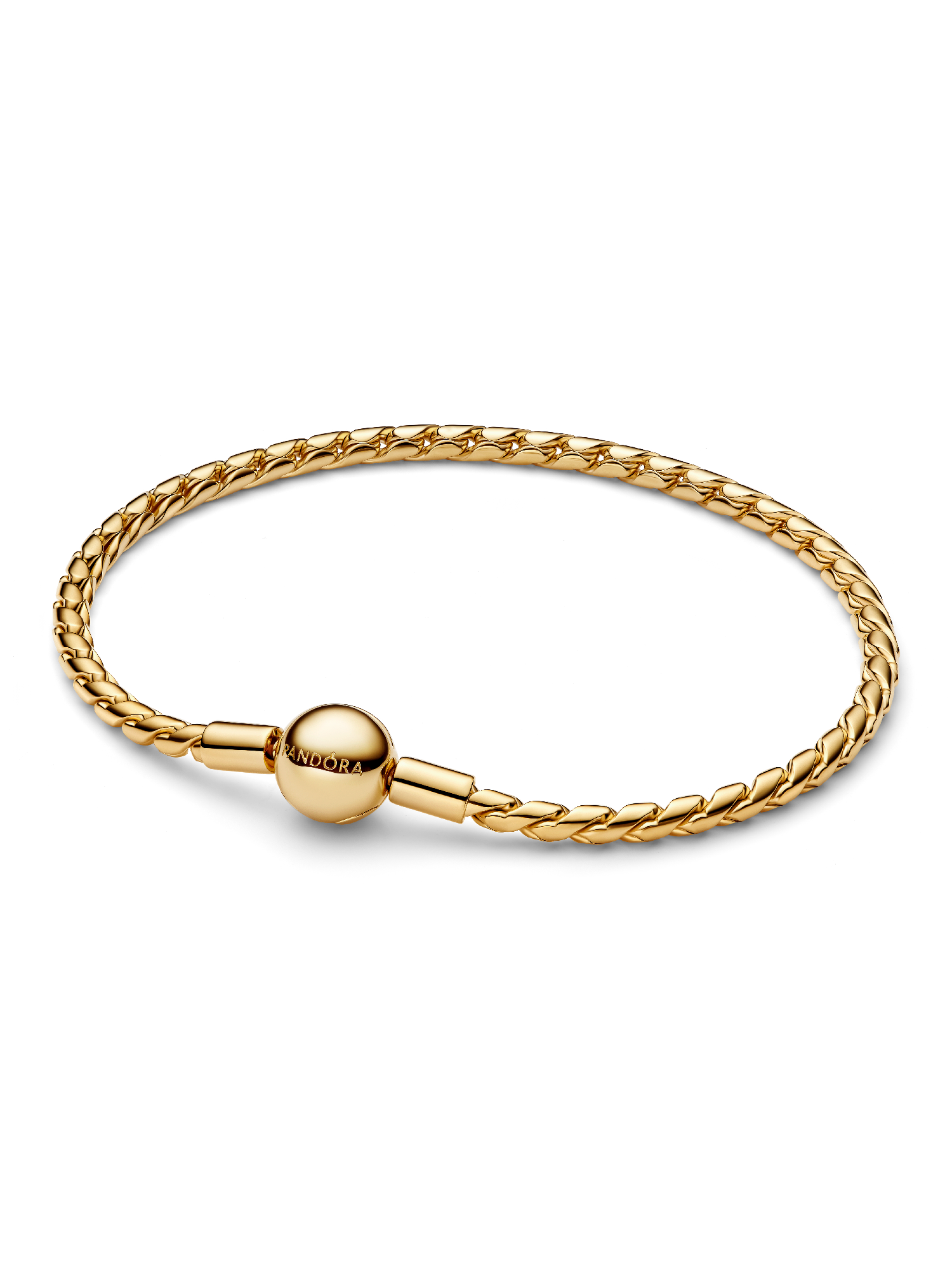 Round Clasp Wing Chain Bracelet