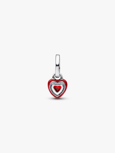 Red Chakra Heart Mini Dangle Charm