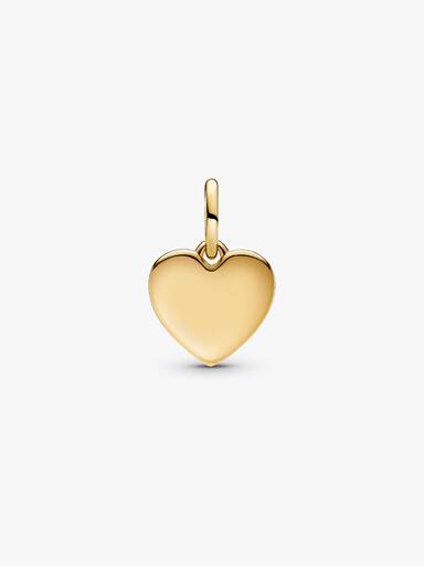 Engravable Love Heart Dangle Charm