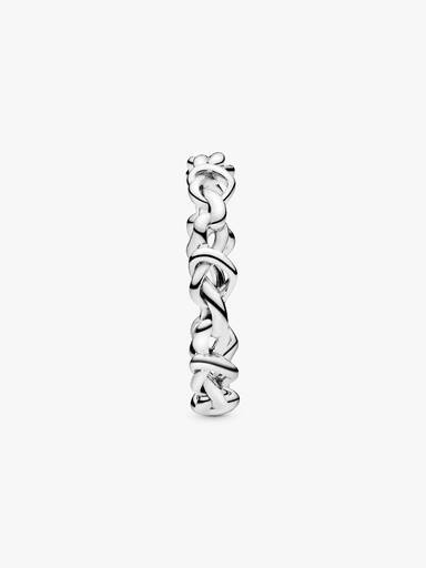 Knotted Hearts Ring