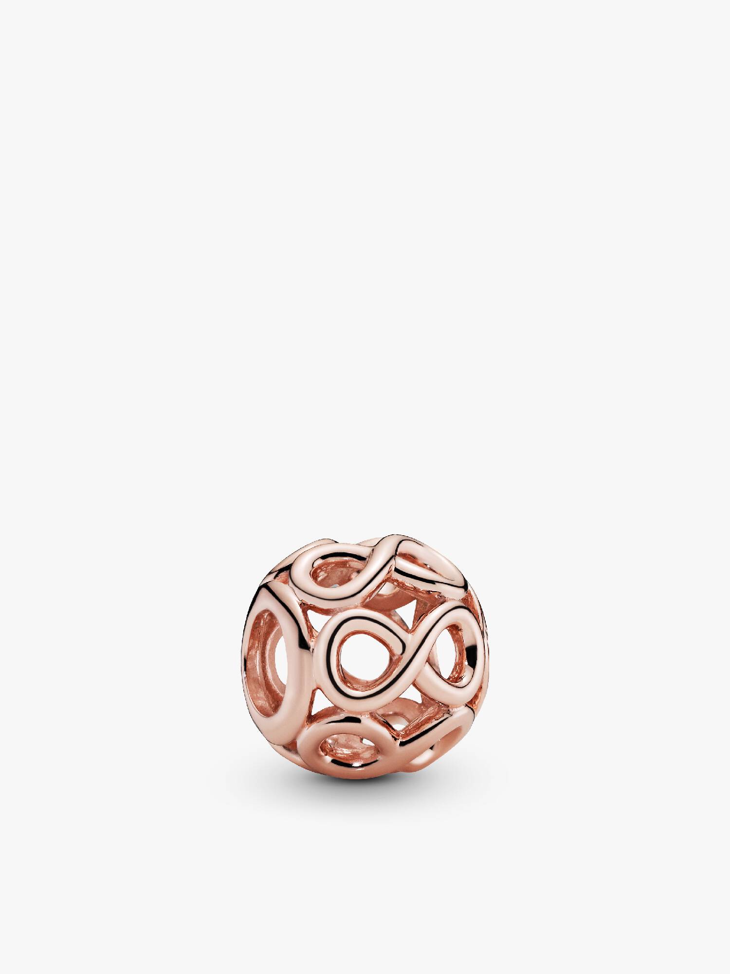 Openwork Infinity Charm