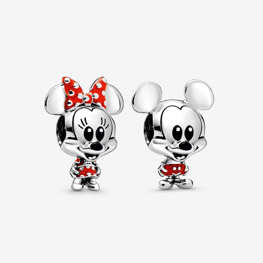 Disney Mickey and Minnie Mouse Charm Set image number 0