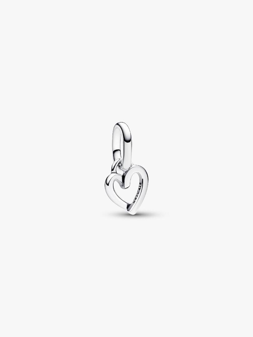 792808c01 Pandora ME Freehand Heart Mini Dangle Charm | Sterling silver | Pandora AU