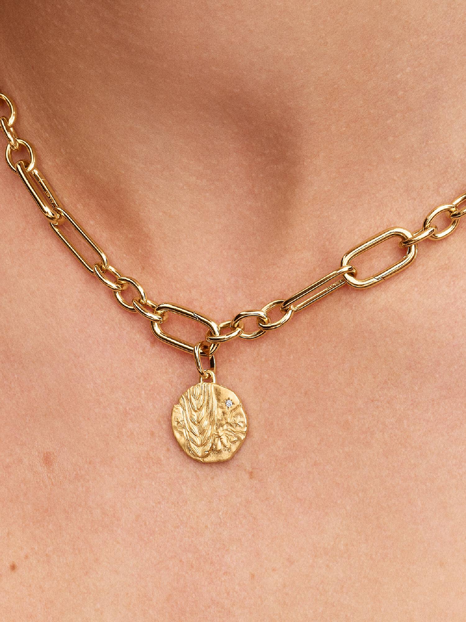 Wheat Talisman Charm