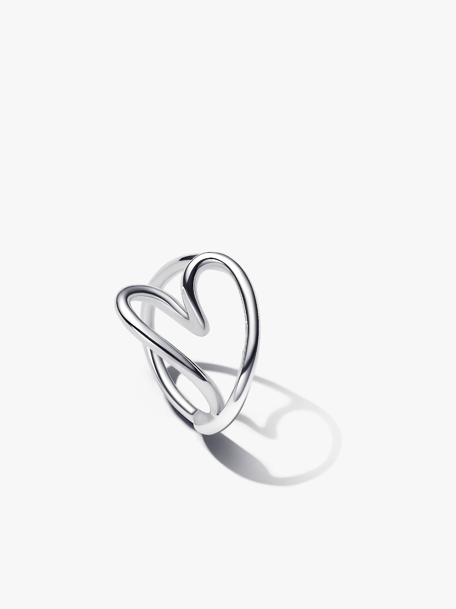 Organically Shaped Heart Ring