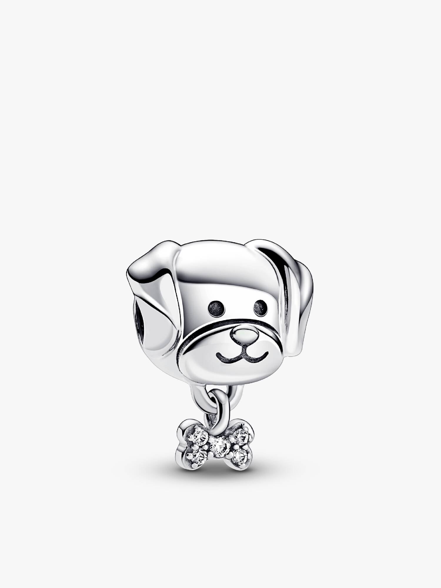 Pet Dog & Bone Charm