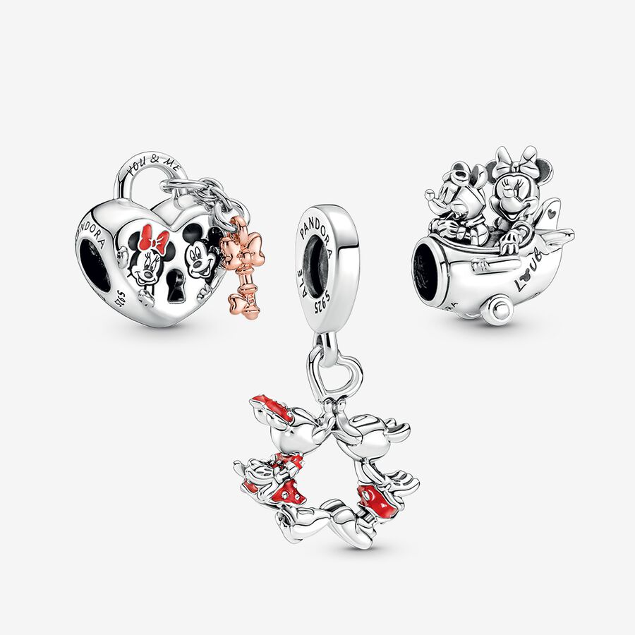 Disney Mickey Mouse and Minnie Mouse Charm Set image number 0