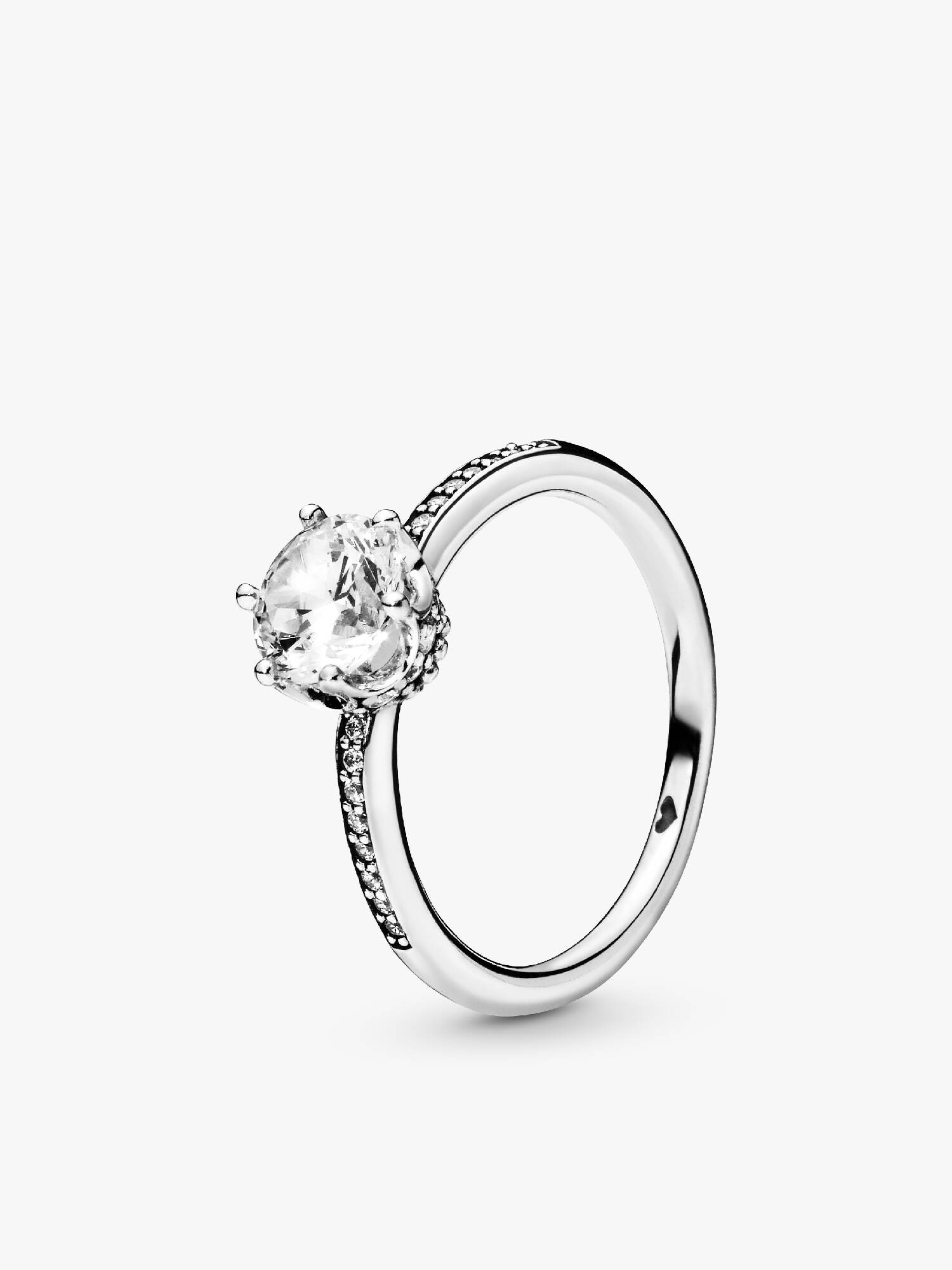Sparkling Crown Ring