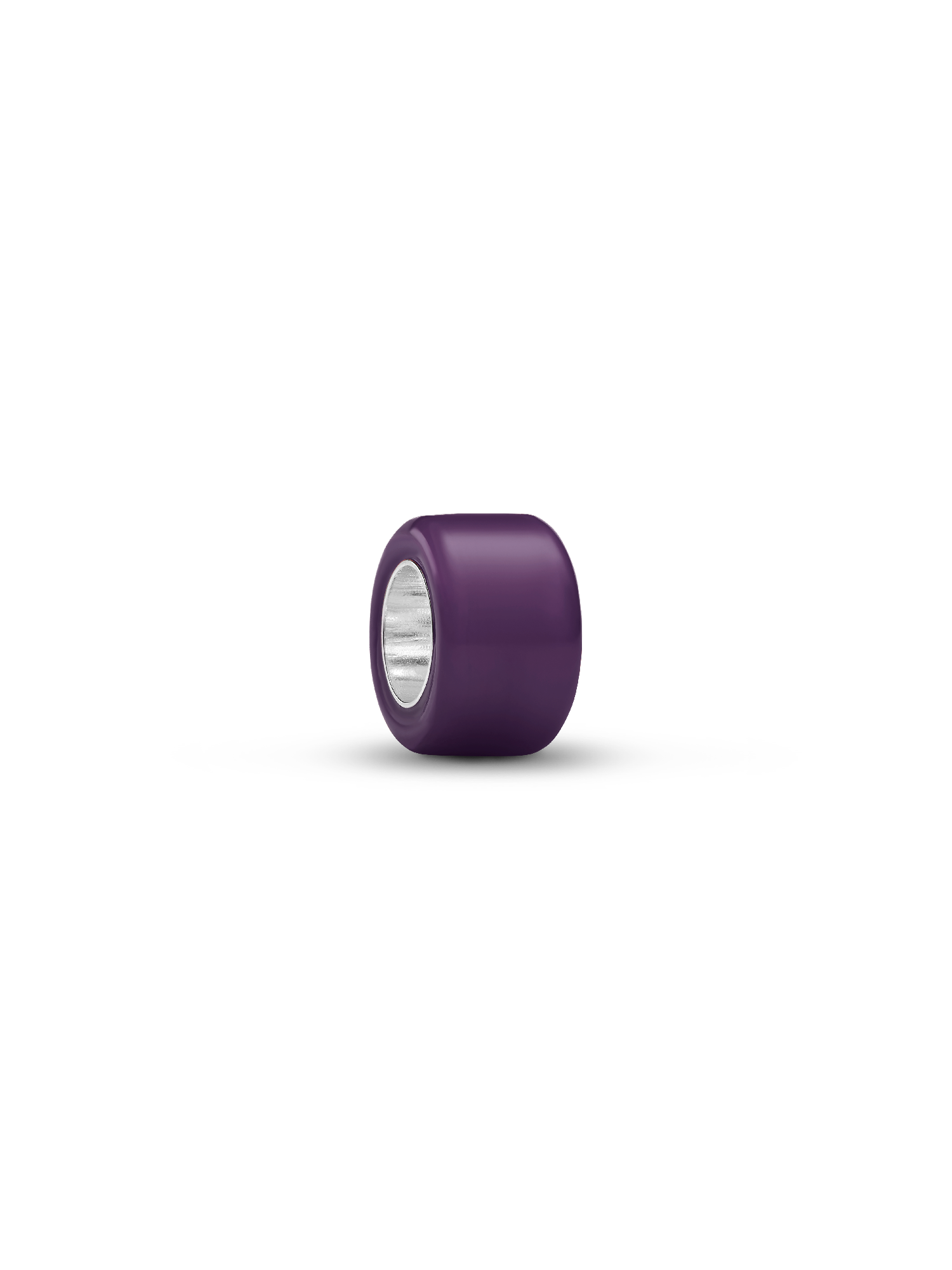 Purple Murano Glass Mini Charm