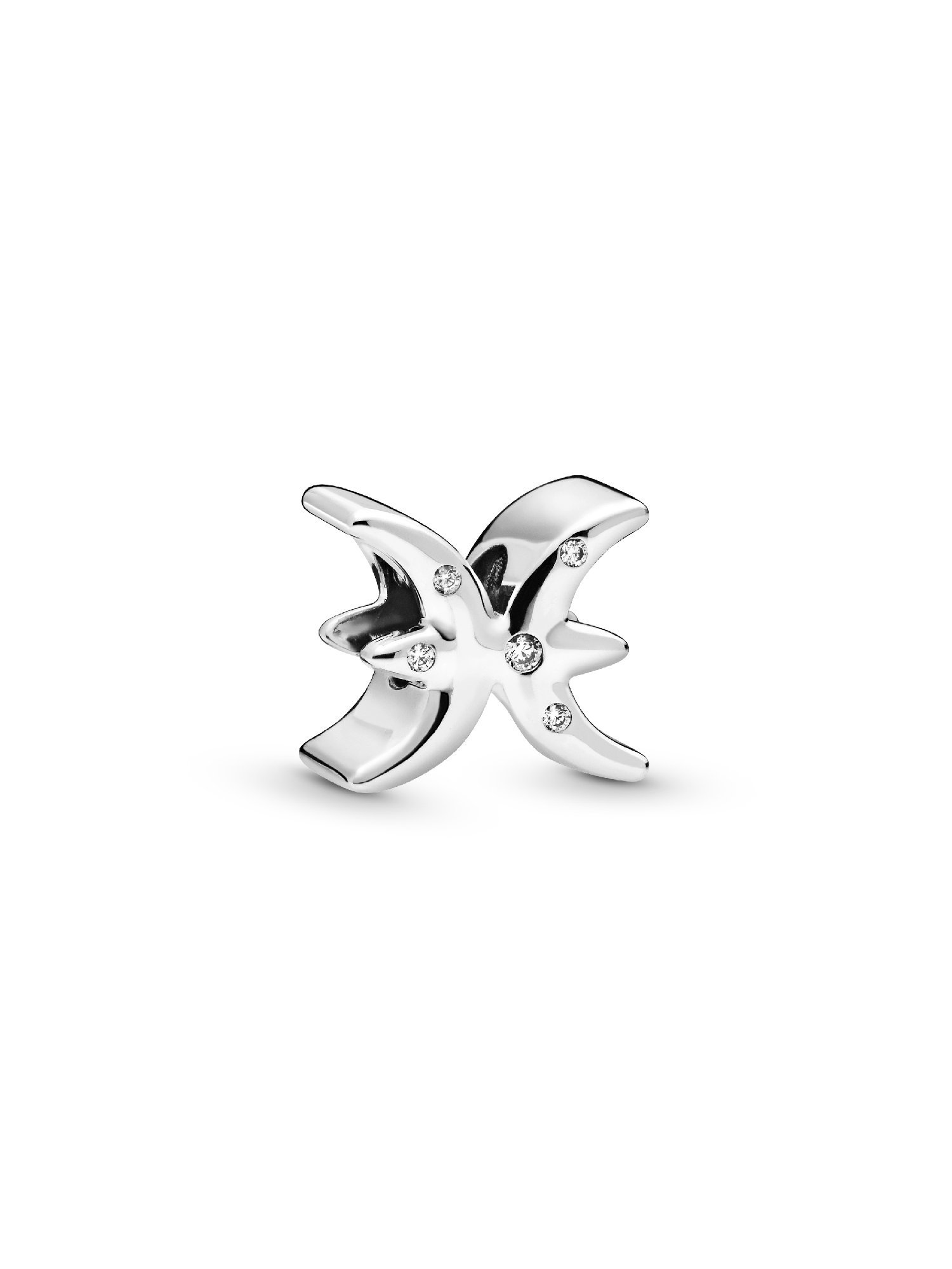 Sparkling Pisces Zodiac Charm