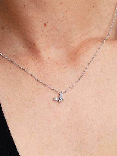 Butterfly Pendant Necklace