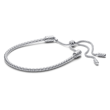 Pandora Moments Studded Chain Slider Bracelet