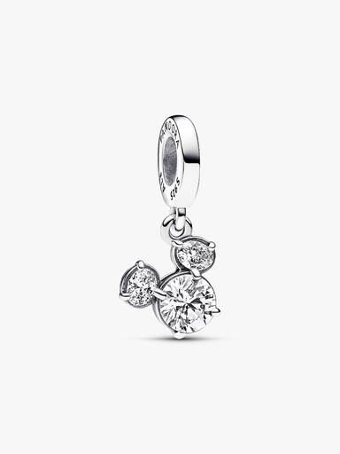 Disney Mickey Mouse Sparkling Head Silhouette Dangle Charm