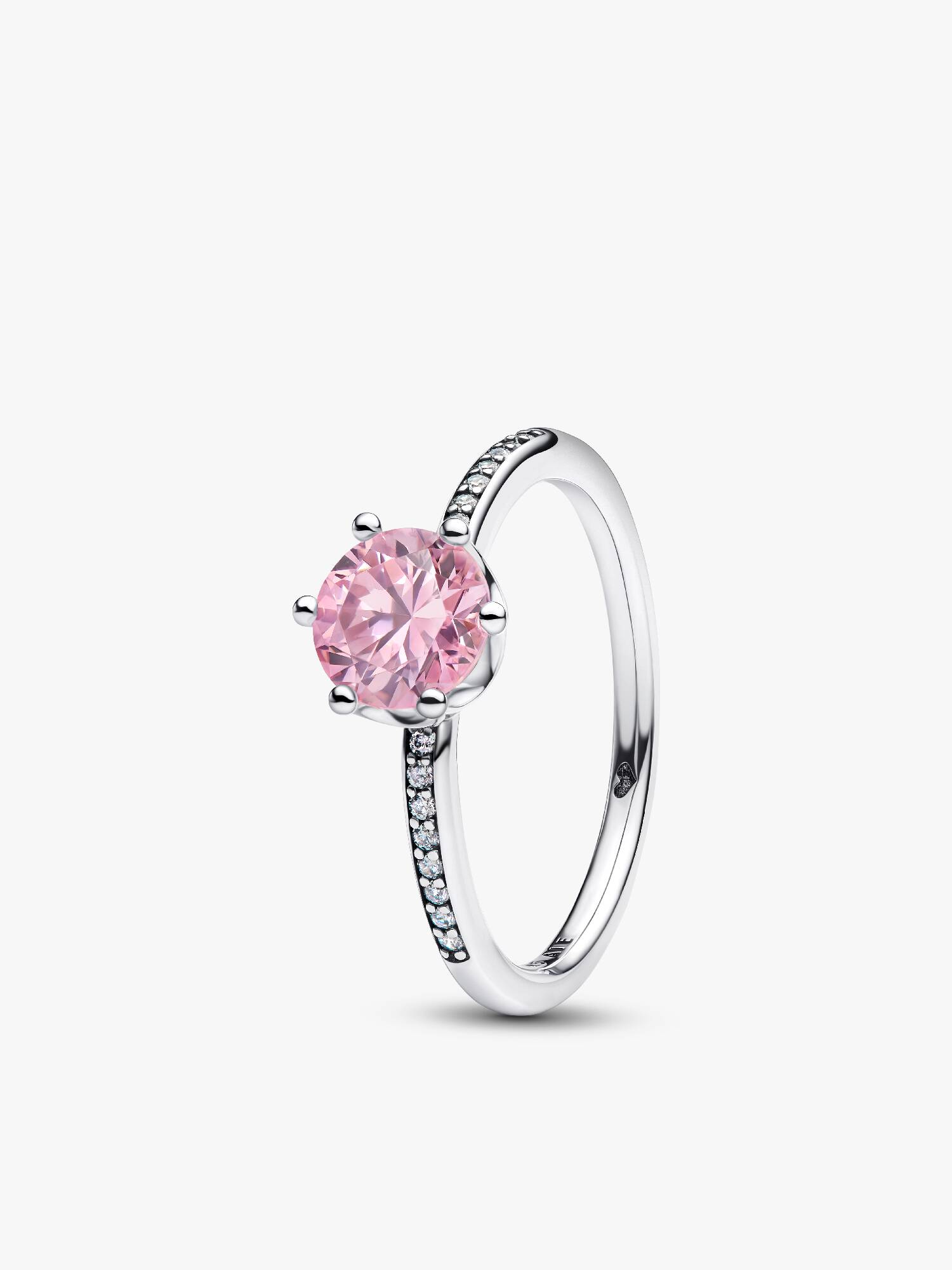 Pink Sparkling Crown Ring
