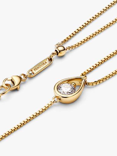 Pandora Infinite Lab-Grown Diamond Double Chain Bracelet