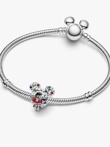 Disney Mickey Mouse Christmas Wreath Charm