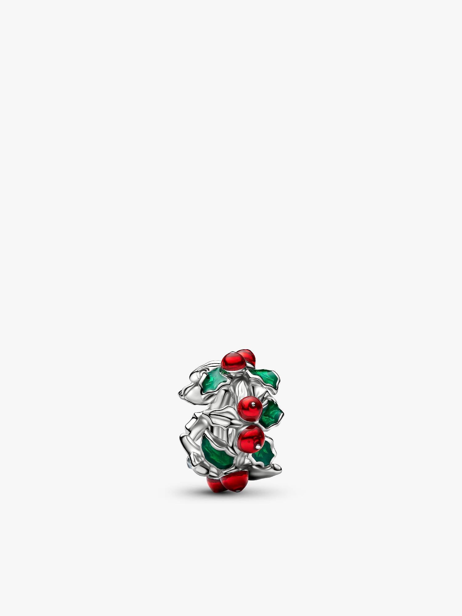 Christmas Holly Charm