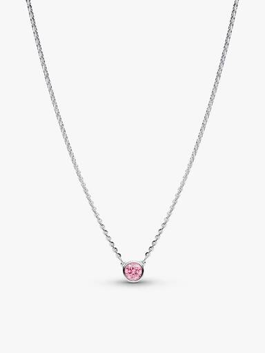 Perfect in Pink Lab-grown Diamond Necklace Set