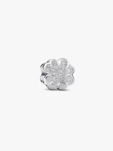 Textured Clover Mini Charm
