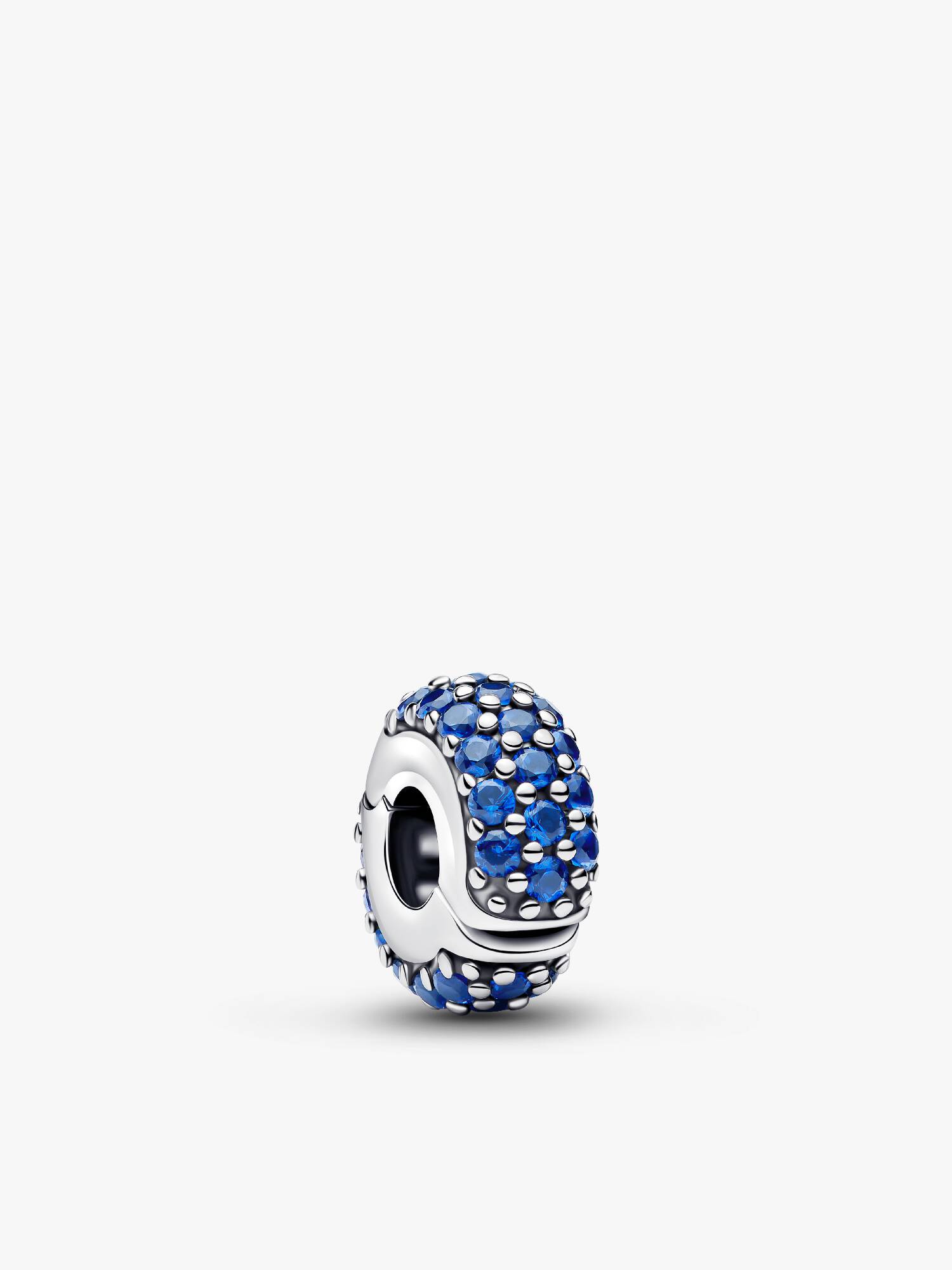 Royal Blue Stone Clip Charm