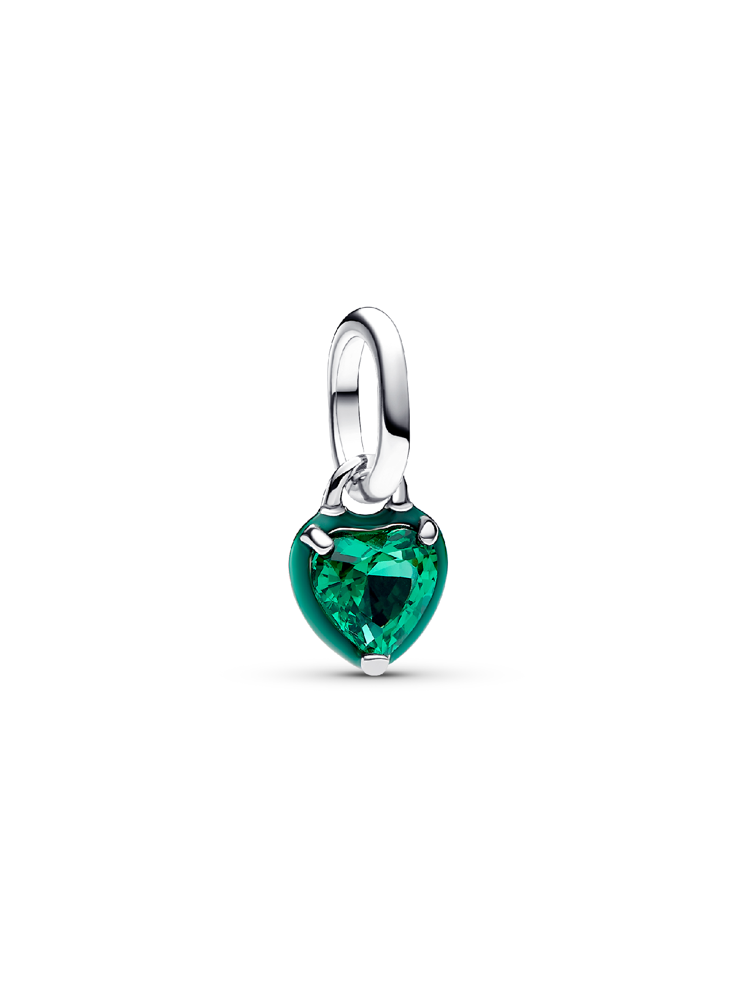 Green Chakra Heart Mini Dangle Charm