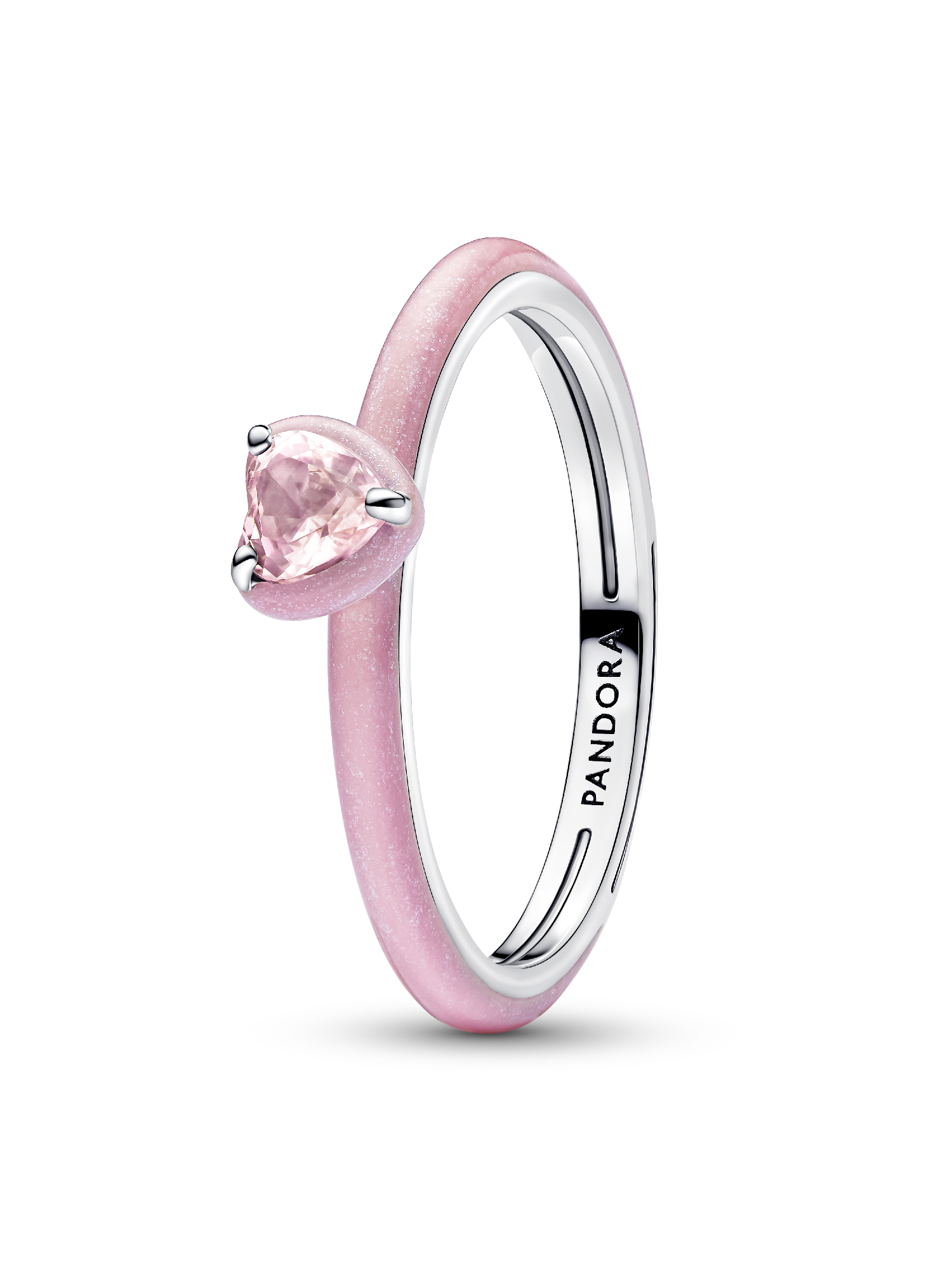 Pink Chakra Heart Ring