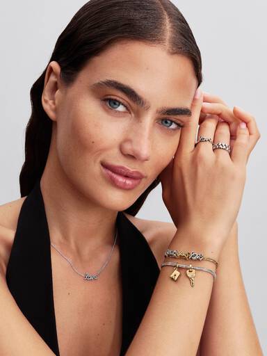 Amore Script Charm